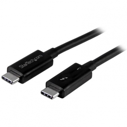 Startech Cable Thunderbolt 3 USB-C 40 Gbps Cable Compatible con Thunderbolt y USB 0.5m