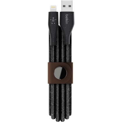 Belkin DuraTek Cable de USB a Lightning con Cinta 3m Negro