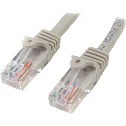 Startech 45PAT10MGR Network Cable Cat5e RJ45 Snagless 10m Gray