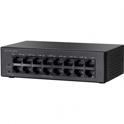 Cisco SG110D-16 Switch 16 Fast Ethernet Ports