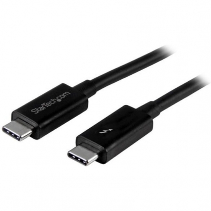 Startech Cable Thunderbolt 3 USB-C 20Gbps Compatible con Thunderbolt/DisplayPort y USB 1m