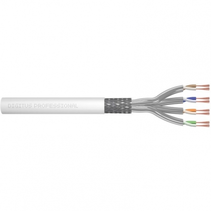 Digitus Twisted Pair Connection Cable CAT 7 S / FTP LSZH 500m Gray