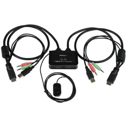 StarTech Switch KVM 2 Puertos HDMI USB